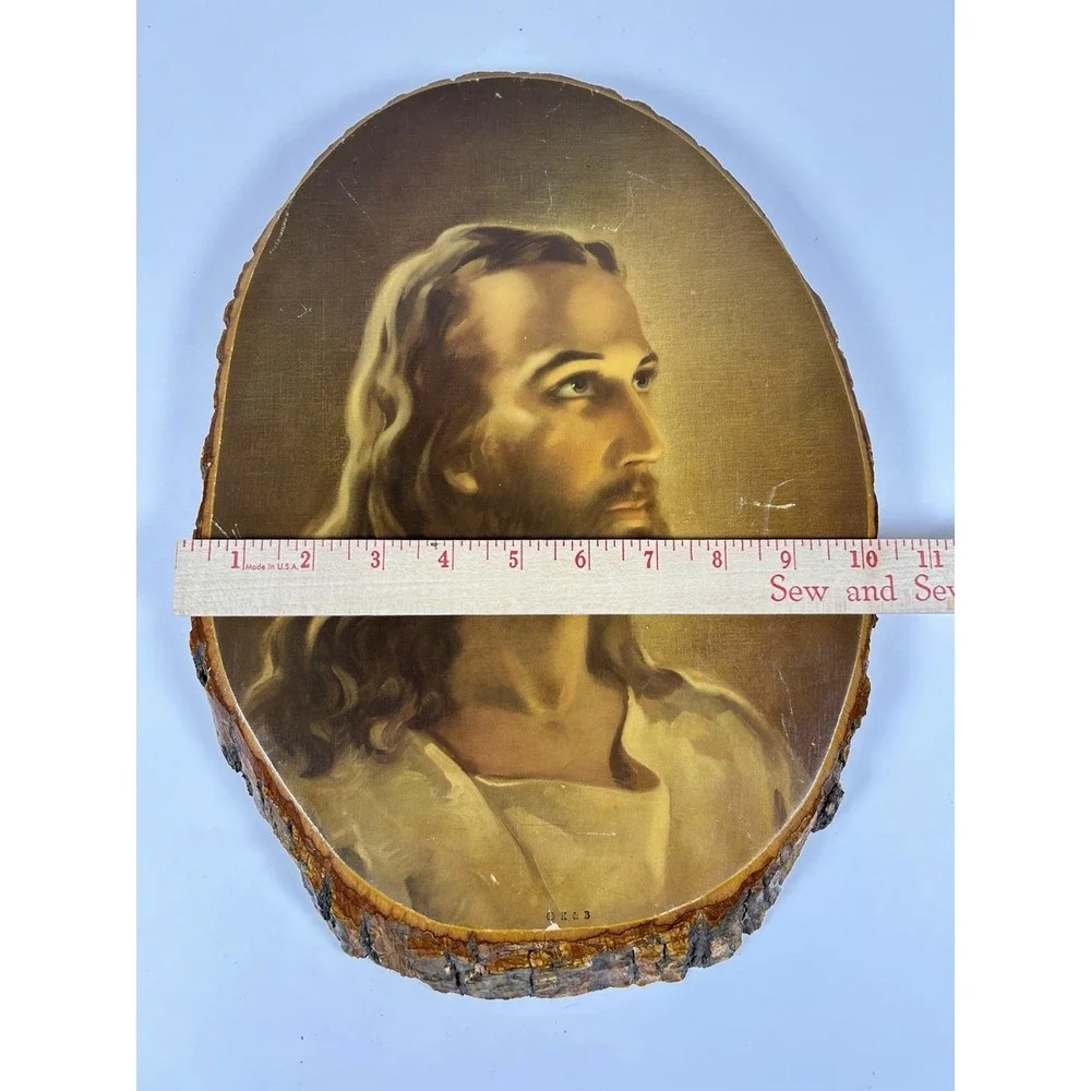 Vintage Wood Slice Hanging Wall Decor 